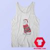 Funny Cat in Ugly Christmas Unisex Tank Top