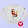 Funny Simpsons Bart The Christmas Sweatshirt