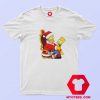 Funny Simpsons Bart The Christmas T shirt