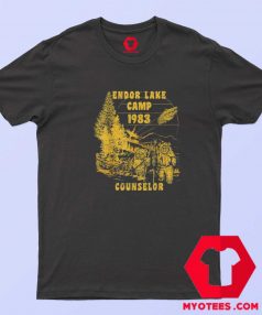 Star Wars Ewok Endor Lake 83 Camp Counselor T shirt