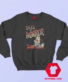 Vintage Horror Movie Poster Funny Halloween Sweatshirt