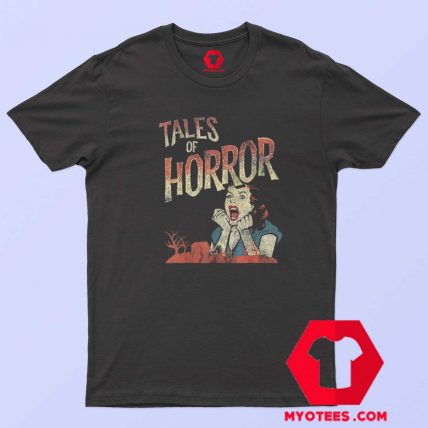 Vintage Horror Movie Poster Funny Halloween T shirt