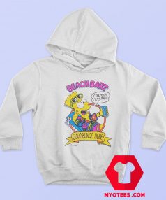 Bart Simpson Your Jets Man Beach Cowabunga Hoodie