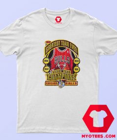 Chicago Bulls Greatest Team Ever Unisex T shirt