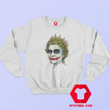 Cool Banksy Queen Joker Graphic Unisex Sweatshirt