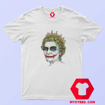 Cool Banksy Queen Joker Graphic Unisex T shirt