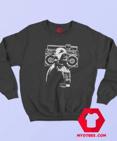 Dart Vader Boombox Ghetto Blaster Unisex Sweatshirt