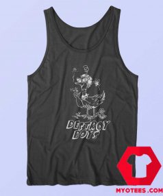 Destroy Boys Smoking Bird Graphic Unisex Tank Top