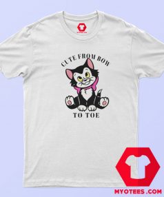 Disney Figaro Cute From Bow To Toe T shirt