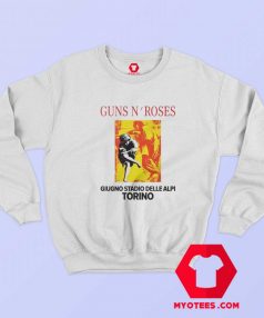 Guns N Roses Giugno Stadio Delle Alpi Torino Sweatshirt