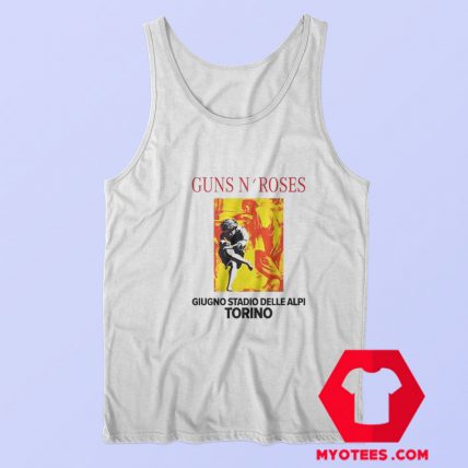 Guns N Roses Giugno Stadio Delle Alpi Torino Tank Top