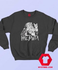 Hail Santa Merry Creepmas Funny UnisexHoodie Sweatshirt 1