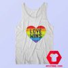 Heart Love Wins LGBT Unisex Tank Top