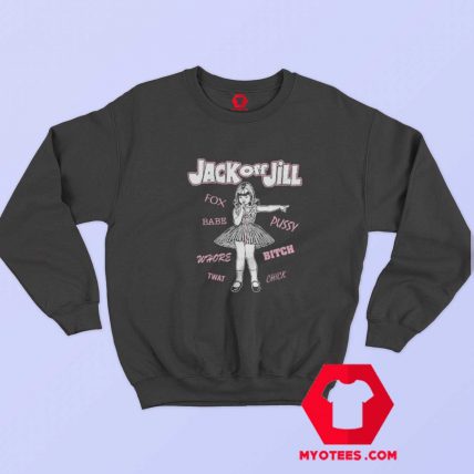 Jack Off Jill Fox Pussy Babe Unisex Sweatshirt