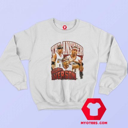 Philadelphia 76ers Allen Iverson Basketball Sweatshirt