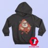 Santa Claus Cary Gun Cigarate Smoke Hoodie