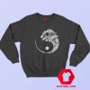 Yin Yang Bonsai Tree in Enso Circle Japanese Sweatshirt