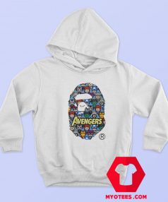 BAPE x Marvel Avengers Ape Head Unisex Hoodie