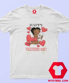 Cute Betty Boop Happy Valentine Day T shirt