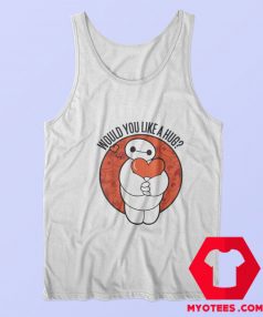 Disney Big Hero 6 Baymax Hug Valentines Tank Top