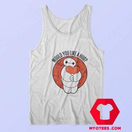 Disney Big Hero 6 Baymax Hug Valentines Tank Top