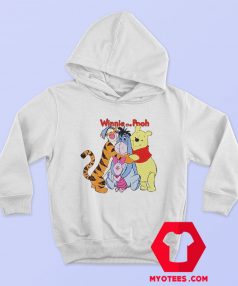 Disney Hug Winnie The Pooh Group Shot Hoodie