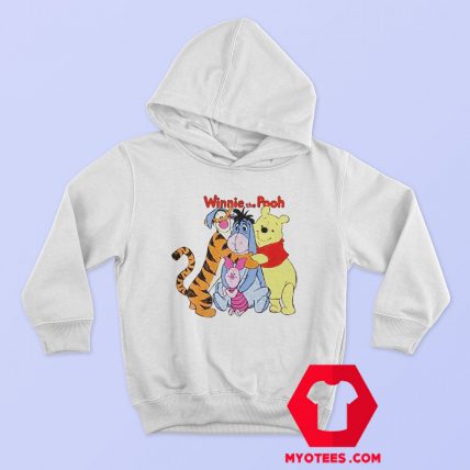 Disney Hug Winnie The Pooh Group Shot Hoodie