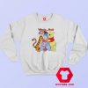 Disney Hug Winnie The Pooh Group Shot Sweatshirt