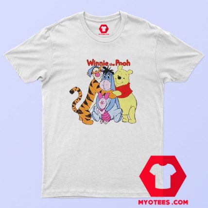 Disney Hug Winnie The Pooh Group Shot T shirt