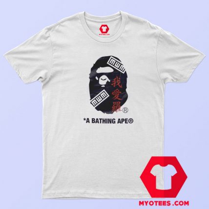 Funny Bape x Naruto Ape Head Unisex T shirt