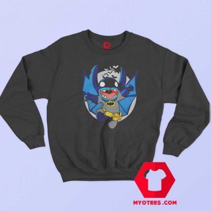 Funny Parody Stitch x Batman Mashup Unisex Sweatshirt