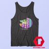 Parody Baby Yoda Pastel Easter Eggs Funny Tank Top