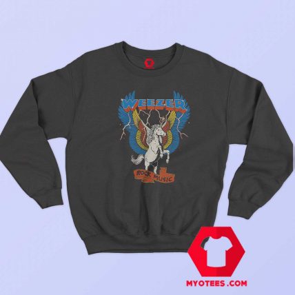 Weezer Pegasus Vintage Rock Music Unisex Sweatshirt