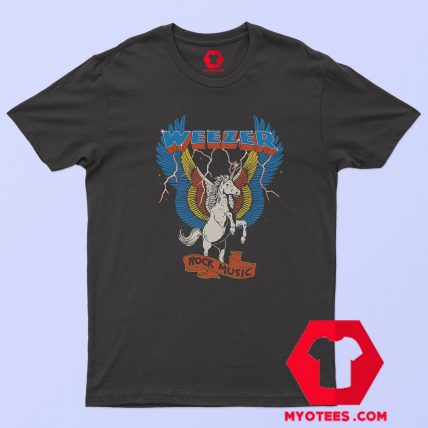 Weezer Pegasus Vintage Rock Music Unisex T shirt