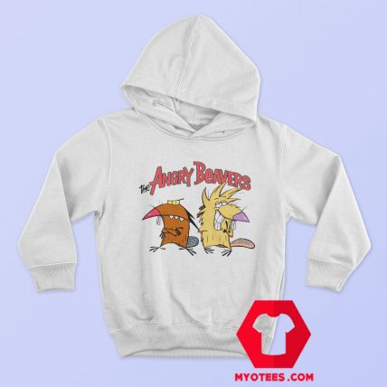 Angry Beavers Funny Cartoon Unisex Hoodie