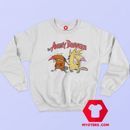 Angry Beavers Funny Cartoon Unisex Sweatshirt