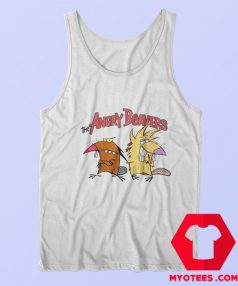 Angry Beavers Funny Cartoon Unisex Tank Top