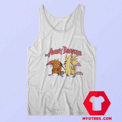 Angry Beavers Funny Cartoon Unisex Tank Top