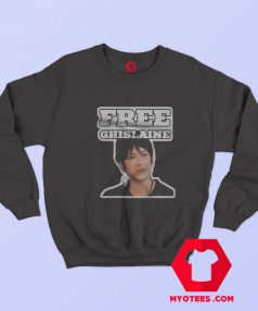 Free Ghislaine Maxwell Graphic Unisex Sweatshirt