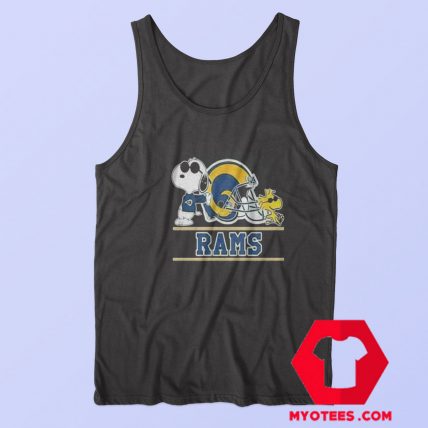 Funny Cartoon Los Angeles Rams Unisex Tank Top