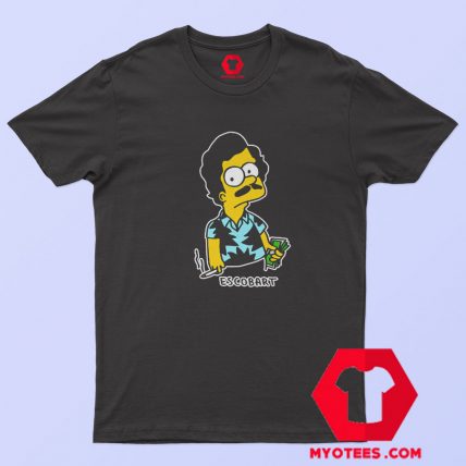 Funny Pablo Escobar x Simpson Parody T shirt