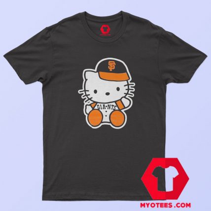 Hello Kitty Giant Baseball San Francisco T shirt