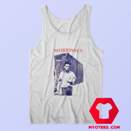 Morrissey Silkscreened 1992 North American Tour Tank Top