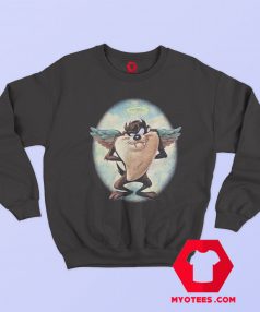 Vintage 1997 Taz Looney Tunes Angel Devil Sweatshirt