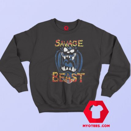 Vintage Tazmanian Devil Savage Beast Unisex Sweatshirt