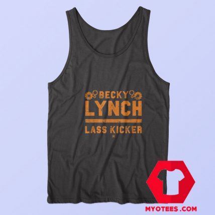 WWE Becky Lynch Lass Kicker Irish Flag Tank Top