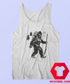 Bigfoot Camping Yellowstone Yosemite Vintage Tank Top