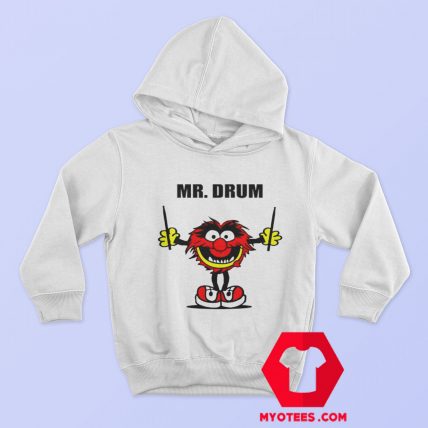 MR Drum Cartoon Funny Drummer Parody Unisex Hoodie