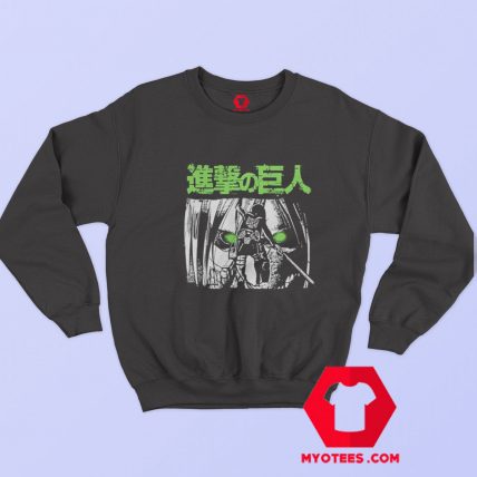 Attack on Titan Green Eyes Unisex Sweatshirt