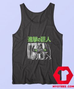 Attack on Titan Green Eyes Unisex Tank Top